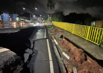 Chuvas: Avenida dos Imigrantes, no Lavapés, é interditada