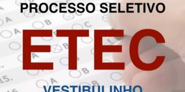 Provas do vestibulinho da Etec serão no próximo dia 18