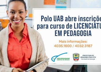 Polo UAB abre inscrições para curso de Licenciatura em Pedagogia