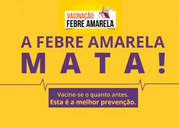 Estado de SP registra caso de Febre Amarela e emite alerta