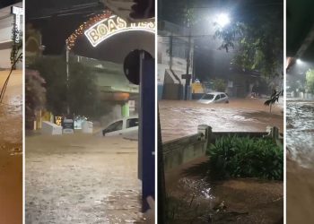 Forte chuva causa destruição em Socorro