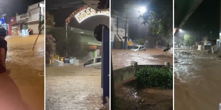 Forte chuva causa destruição em Socorro