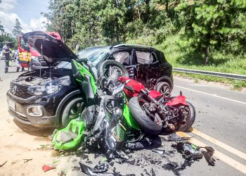Três pessoas morreram em acidentes com motos em estradas da região