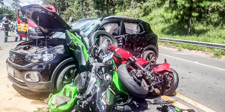 Três pessoas morreram em acidentes com motos em estradas da região