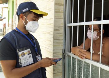 Recenseadores do IBGE continuam em campo durante o mês de fevereiro