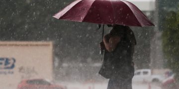 Previsão é de 55 milímetros de chuva no sábado e domingo