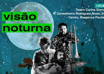 “Visão Noturna Trio ” faz show neste sábado no Teatro Carlos Gomes