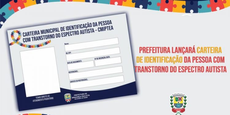 Prefeitura cria a Carteira de Identificação da Pessoa com TEA