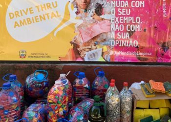 Ação Ambiental recolhe materiais recicláveis para descarte correto