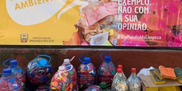 Ação Ambiental recolhe materiais recicláveis para descarte correto