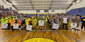 Goleadas marcaram a 1ª rodada do Regional de Futsal de Menores