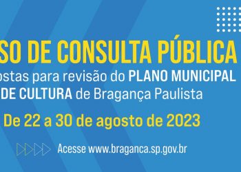Aberta consulta pública para revisão do Plano Municipal de Cultura