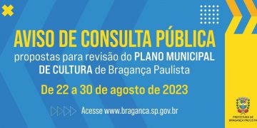 Aberta consulta pública para revisão do Plano Municipal de Cultura