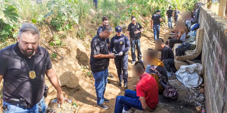 SAÚDE PÚBLICA: “Cracolândia bragantina” é alvo da Polícia Civil, GCM e SEMADS