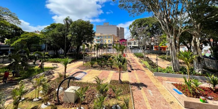 Reformada, Praça José Bonifácio será entregue hoje