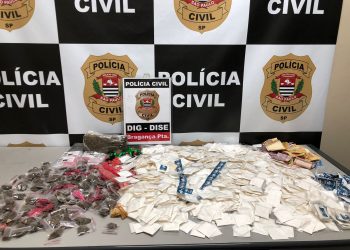 No Henedina Cortez:  Ação da DISE, DIG e GCM apreende 2,8 Kg de drogas e prende cinco por tráfico de drogas