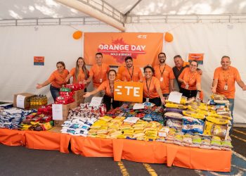 Colaboradores da TE Connectivity arrecadam 1,6 tonelada de alimentos em ação realizada na unidade de Bragança Paulista