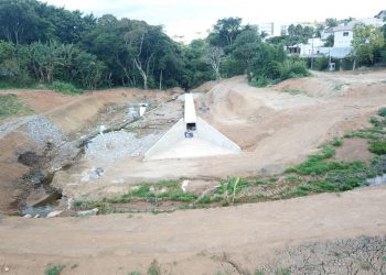Lago do Orfeu: Com estabilização do solo concluída, obra de barramento entra na fase final