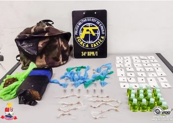 Taticão prende casal do tráfico no Cruzeiro