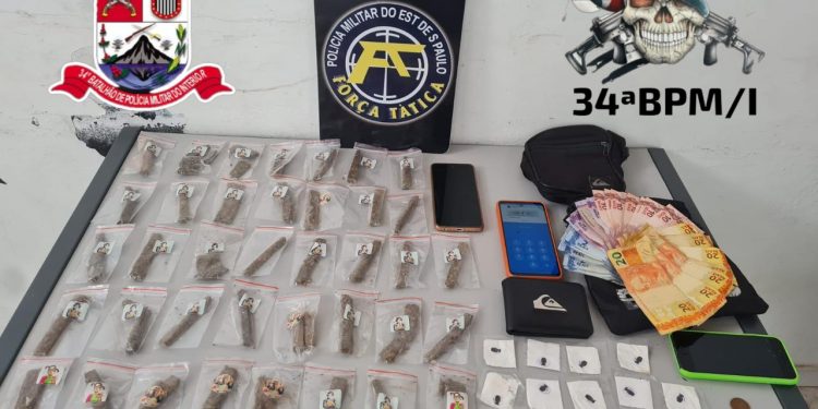 Olha a Barca! Força Tática prende “Piripaque”, chefe de biqueira na Bela Vista e dá prejuízo ao crime organizado