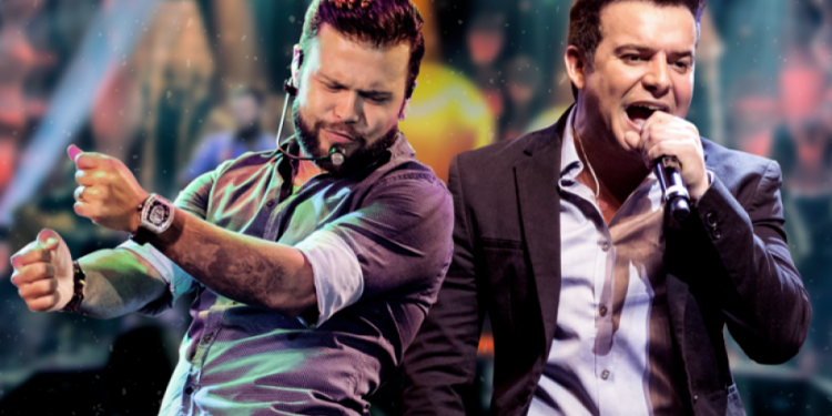 Marcos & Belutti e Dennis DJ são as atrações de hoje na Festa do Peão