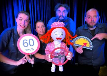 Peça teatral aborda segurança no trânsito