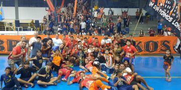 Cedega (Ouro) e Projeto Vital (Prata), os campeões da Copa Bragança de Futsal