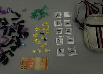 Equipe Charlie prende traficante com 89 porções de drogas no Toro