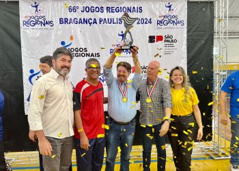 Bragança Paulista conquista título de campeã dos Jogos Regionais