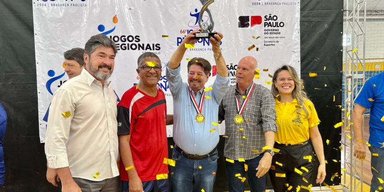 Bragança Paulista conquista título de campeã dos Jogos Regionais