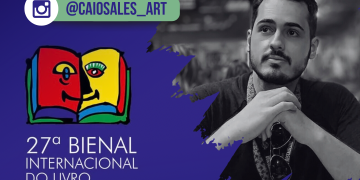 Caio Sales participará da Bienal Internacional do Livro de São Paulo