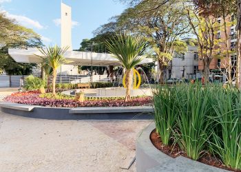 Revitalização da Praça Raul Leme chega à fase final