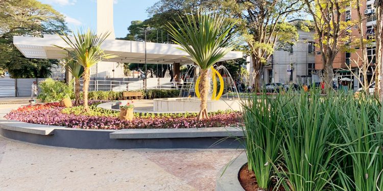 Revitalização da Praça Raul Leme chega à fase final