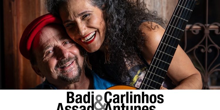 Badi Assad e Carlinhos Antunes se apresentam no Centro Cultural neste sábado