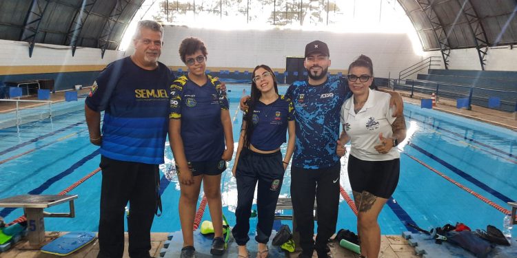 NATAÇÃO PARALÍMPICA: Equipe de Sub 20 participa neste de semana do Campeonato Brasileiro