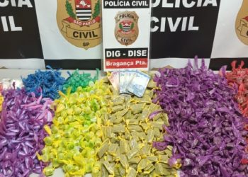 DISE prende homem com mais de 3 mil porções de drogas