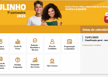 Vestibulinho das Etecs faz segunda chamada para matrículas