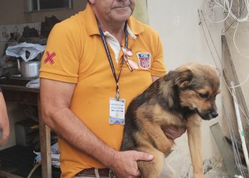 DIBEM resgata cão abandonado na Vila Bianchi
