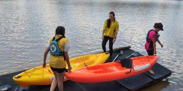 Remada Rosa acontece amanhã no Lago do Taboão