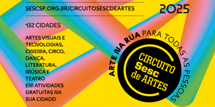 17º Circuito Sesc de Artes acontece em junho no Taboão