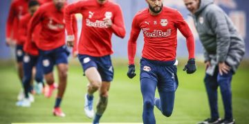 Bragantino volta aos treinos para enfrentar o Corinthians