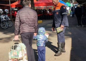 Ações conscientizam sobre riscos de incêndios florestais