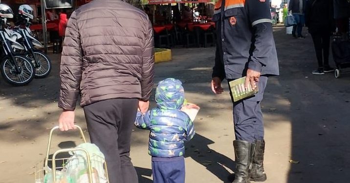 Ações conscientizam sobre riscos de incêndios florestais