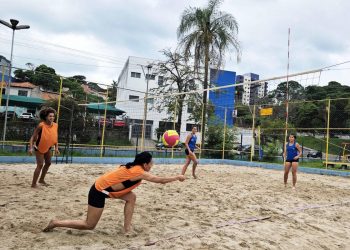 Treinamento de Vôlei de Praia começou  no Ciles do Lavapés