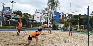 Treinamento de Vôlei de Praia começou  no Ciles do Lavapés