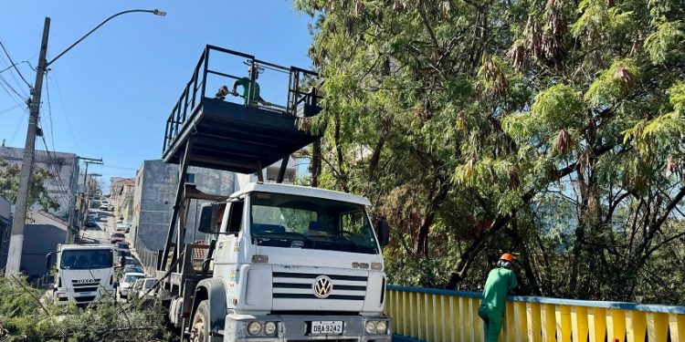 Secretaria de Serviços inicia ações para prevenir alagamentos  