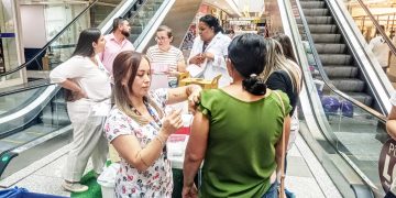 Multivacinação continua no Bragança Shopping