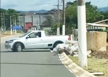 Câmeras  flagram descarte irregular de lixo no Posto de Monta