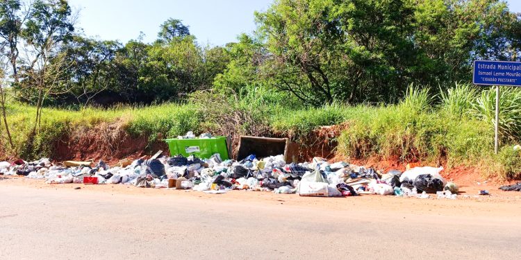 DESCARTE IRREGULAR E COLETA RACIONADA:  Problema do lixo em regiões da cidade parece não ter fim